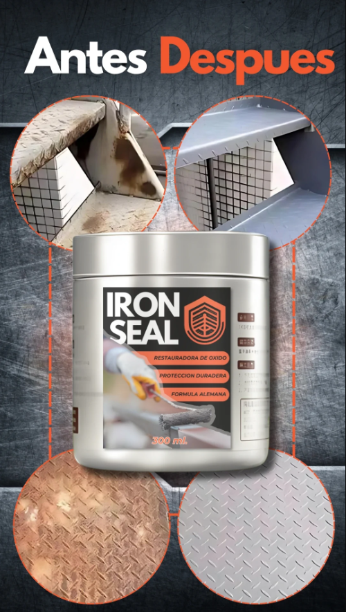 IRON SEAL- Color y Protección que perduran (Disponible solo en color plateado)